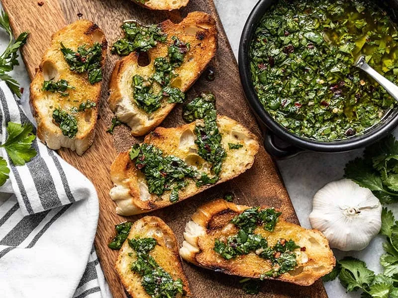 Grilled Portobello Mushroom Bruschetta