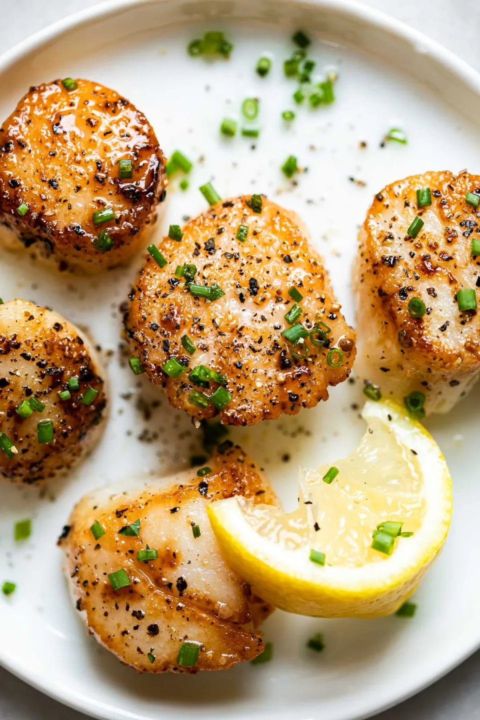 Seared Scallops & Lemon Risotto